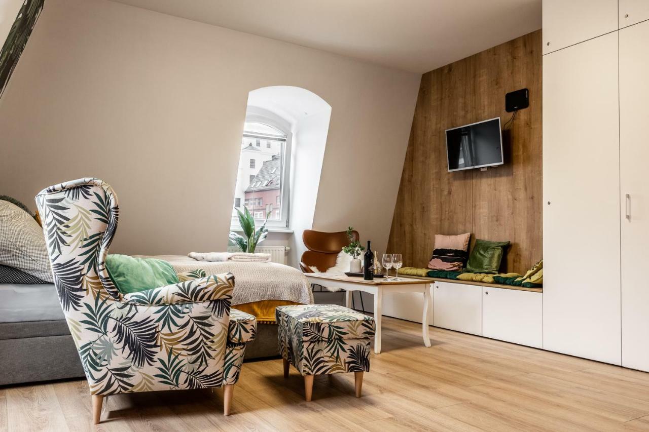 Szczecin Old Town Apartments - Riverside Lux Studio Exteriör bild
